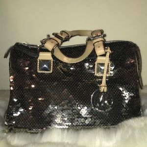 Michael Kors Silver Sequin Grayson